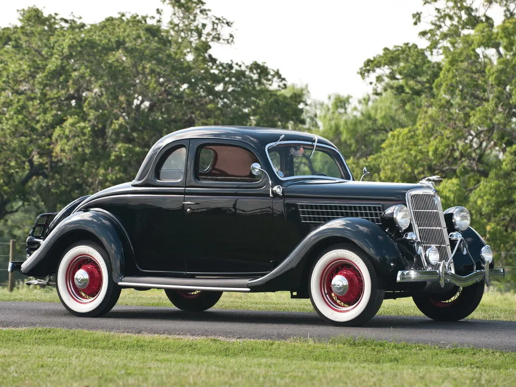 Ford V8 рестайлинг 1935, купе, 1 поколение, Model 48 (06.1935 - 07.1936)