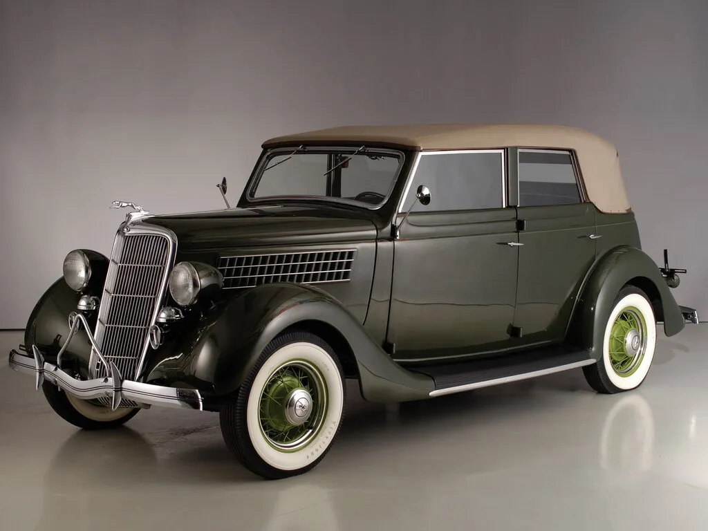 Ford V8 рестайлинг 1935, открытый кузов, 1 поколение, Model 48 (06.1935 - 07.1936)