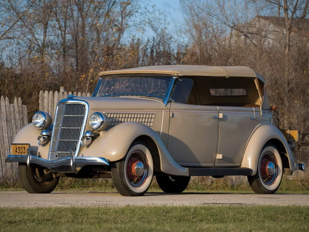 Ford V8 рестайлинг 1935, открытый кузов, 1 поколение, Model 48 (06.1935 - 07.1936)