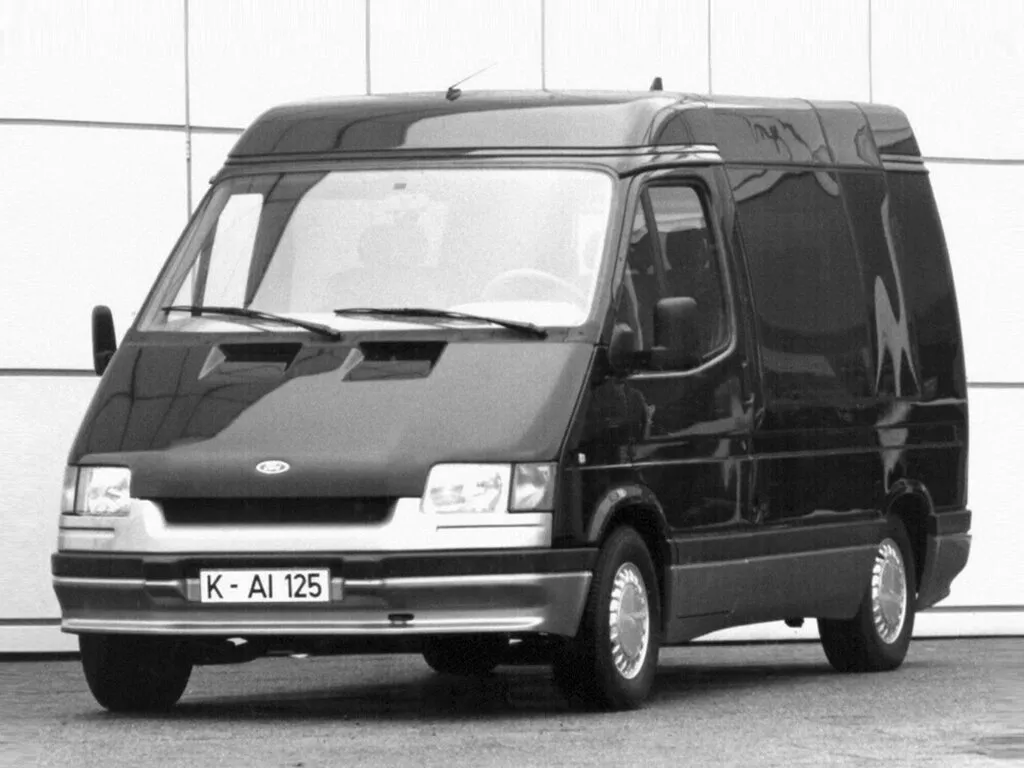 Ford Transit 1986, цельнометаллический фургон, 4 поколение (03.1986 - 09.1991)