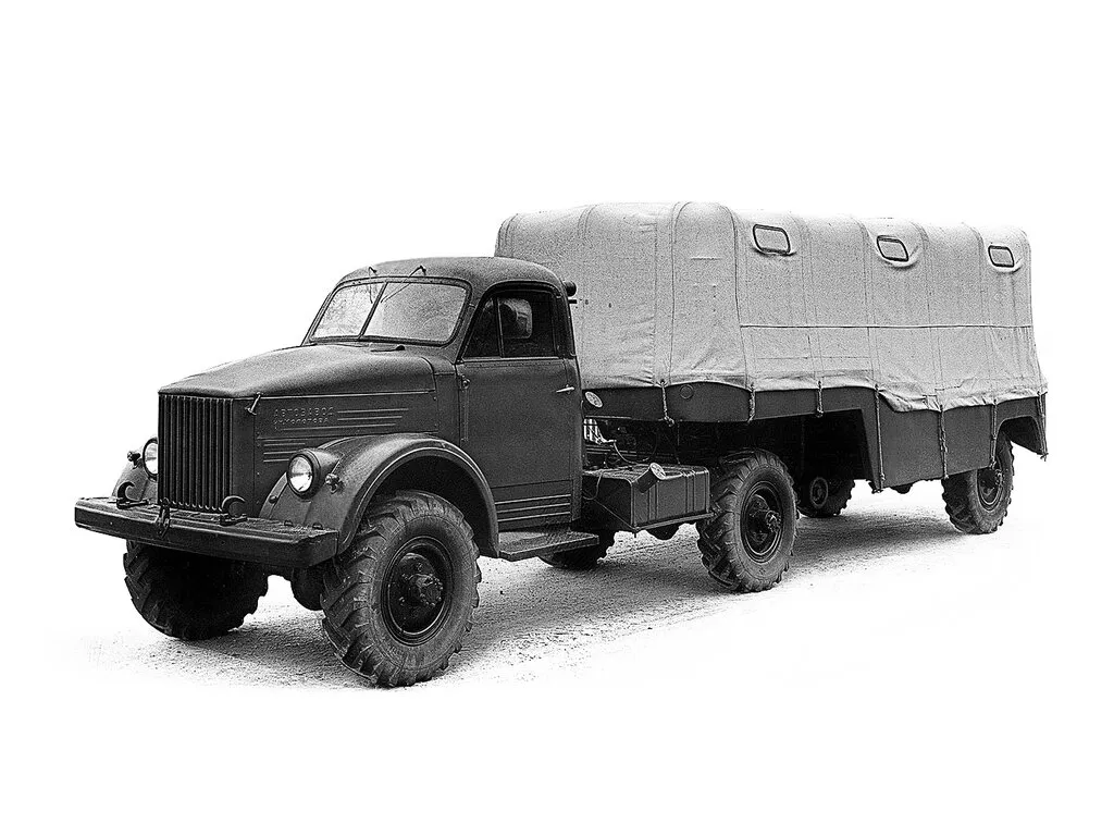 ГАЗ 63 1958, шасси, 1 поколение (01.1958 - 01.1968)