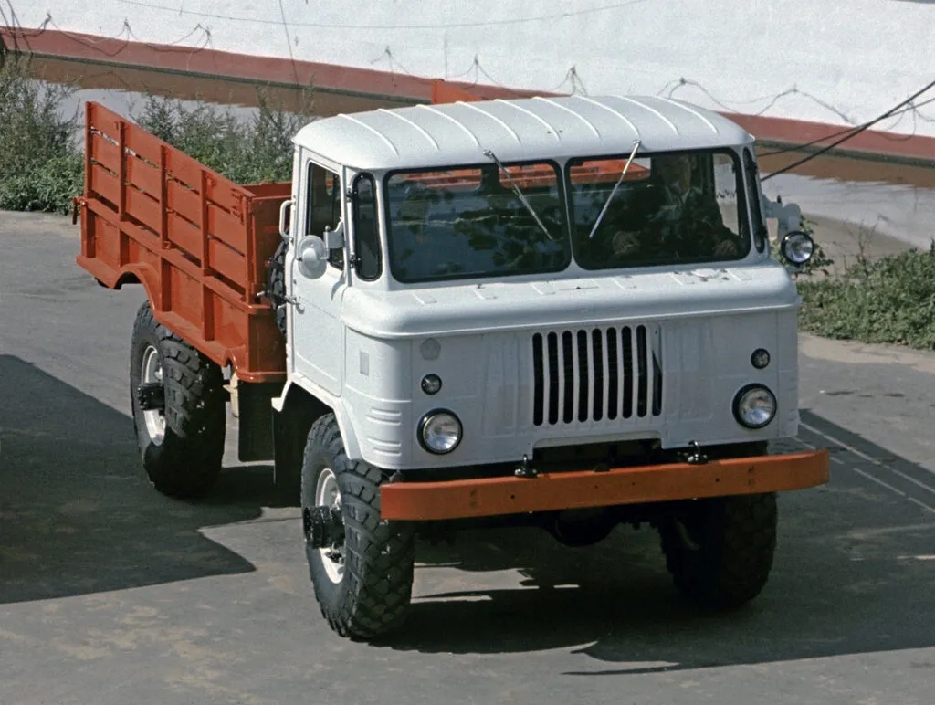 ГАЗ 66 1964, бортовой грузовик, 1 поколение (07.1964 - 12.1984)