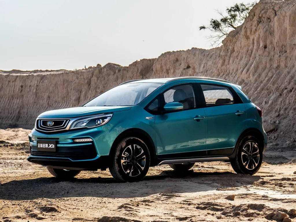 Geely Vision X3 рестайлинг 2019, джип/suv 5 дв., 1 поколение (04.2019 - 03.2021)