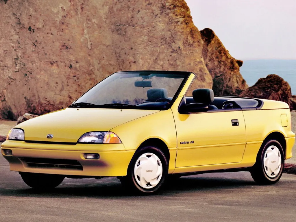 Geo Metro 1990, открытый кузов, 1 поколение (03.1990 - 04.1993)