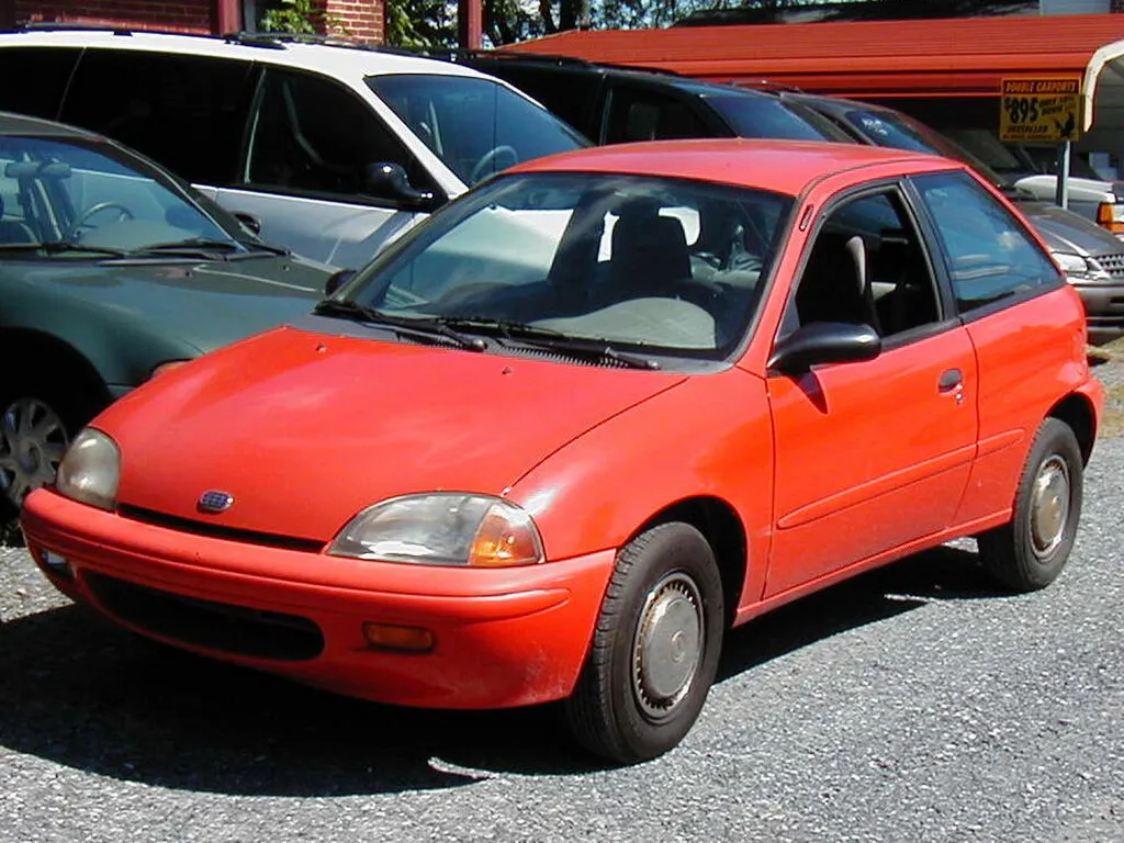 Geo Metro 1994, хэтчбек 3 дв., 2 поколение (05.1994 - 06.1997)
