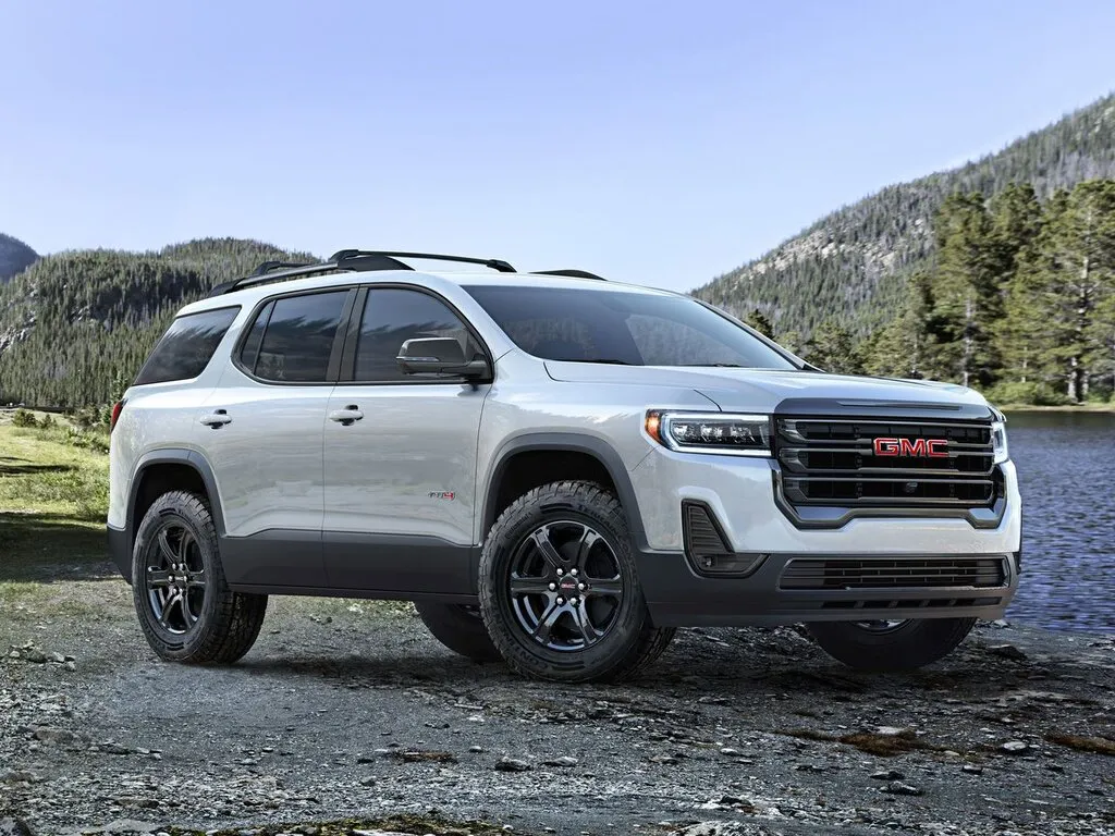 GMC Acadia рестайлинг 2019, джип/suv 5 дв., 2 поколение (09.2019 - н.в.)