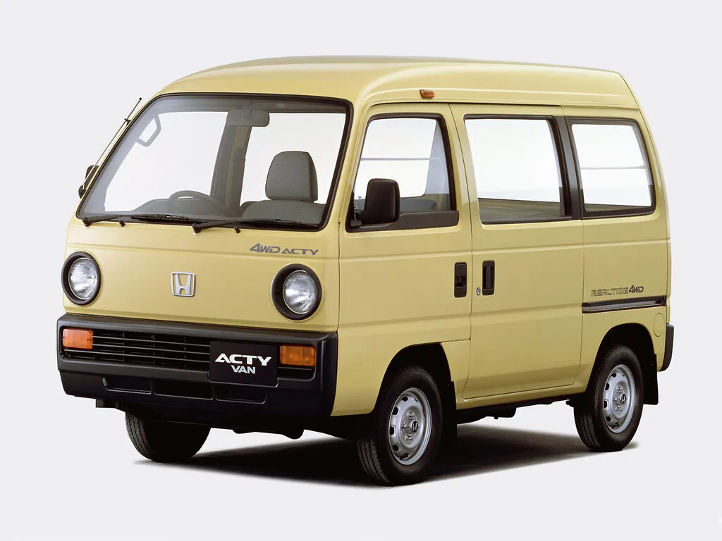 Honda Acty 1988, минивэн, 2 поколение (05.1988 - 02.1990)