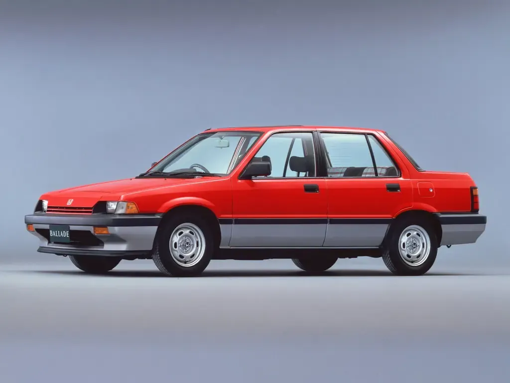 Honda Ballade 1983, седан, 2 поколение (09.1983 - 08.1985)