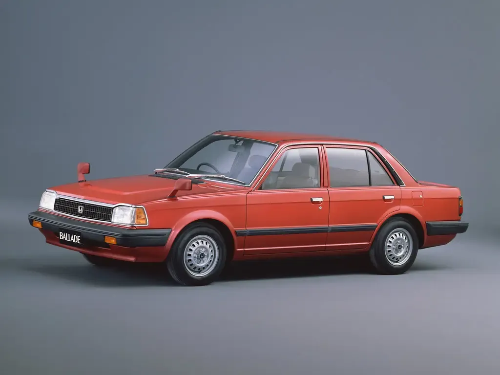 Honda Ballade рестайлинг 1982, седан, 1 поколение, SS/ST (09.1982 - 08.1983)