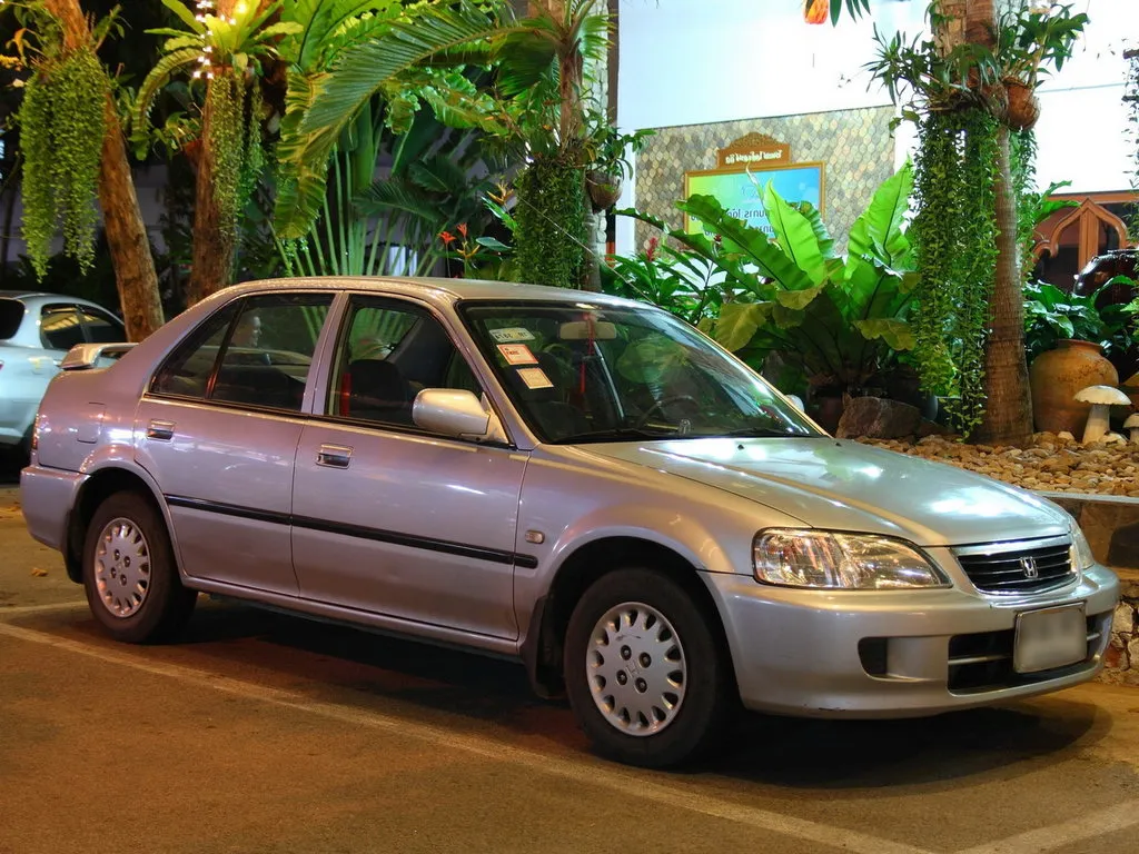 Honda City рестайлинг 1999, седан, 3 поколение, SX8 (07.1999 - 10.2002)