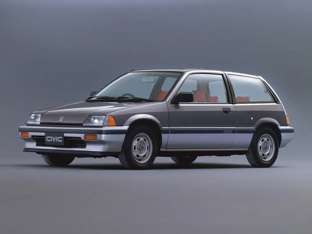Honda Civic 1983, хэтчбек 3 дв., 3 поколение, AG, AH, AT (09.1983 - 08.1985)
