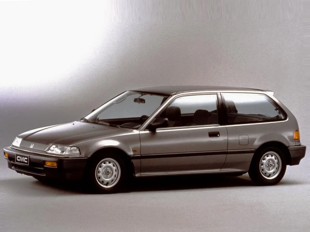 Honda Civic 1987, хэтчбек 3 дв., 4 поколение, EC, ED (09.1987 - 06.1989)