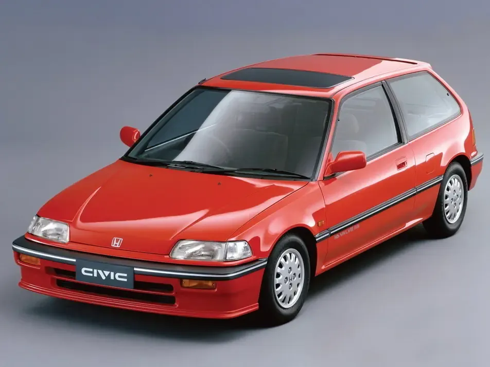 Honda Civic 1987, хэтчбек 3 дв., 4 поколение, EF (09.1987 - 08.1989)