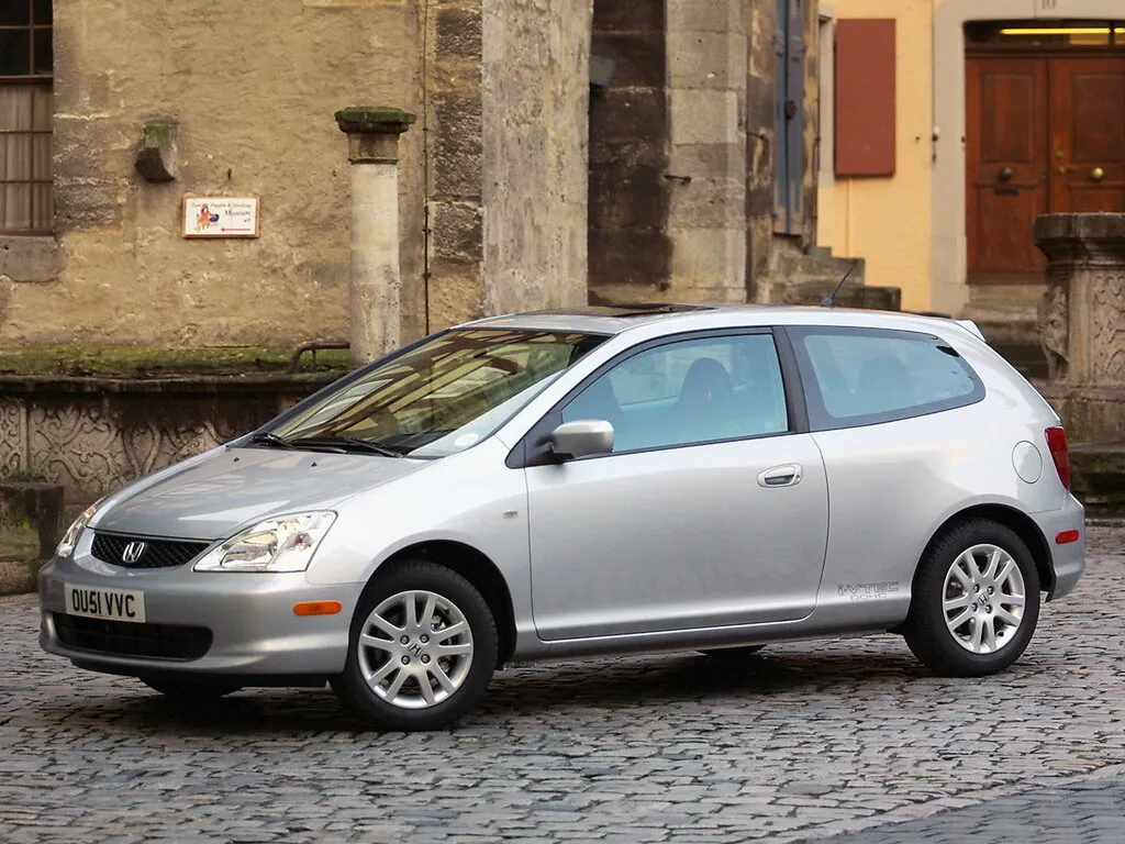 Honda Civic 2001, хэтчбек 3 дв., 7 поколение (04.2001 - 03.2004)