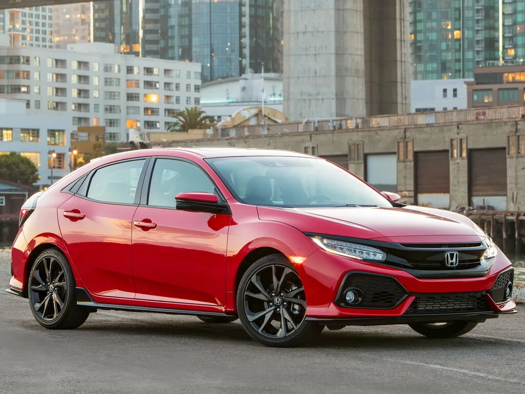 Honda Civic 2016, хэтчбек 5 дв., 10 поколение, FK (03.2016 - 07.2019)