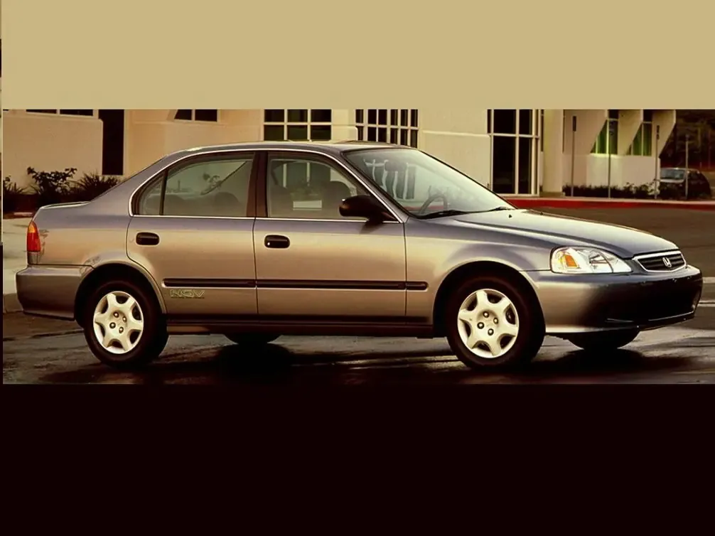 Honda Civic рестайлинг 1998, седан, 6 поколение, EJ (01.1998 - 08.2000)