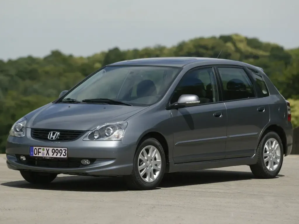 Honda Civic рестайлинг 2003, хэтчбек 5 дв., 7 поколение, EU (11.2003 - 06.2006)