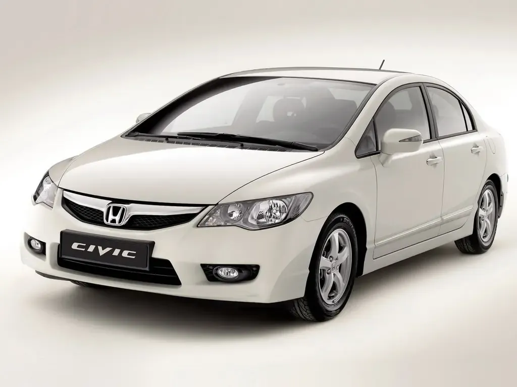Honda Civic рестайлинг 2008, седан, 8 поколение, FD (12.2008 - 12.2011)