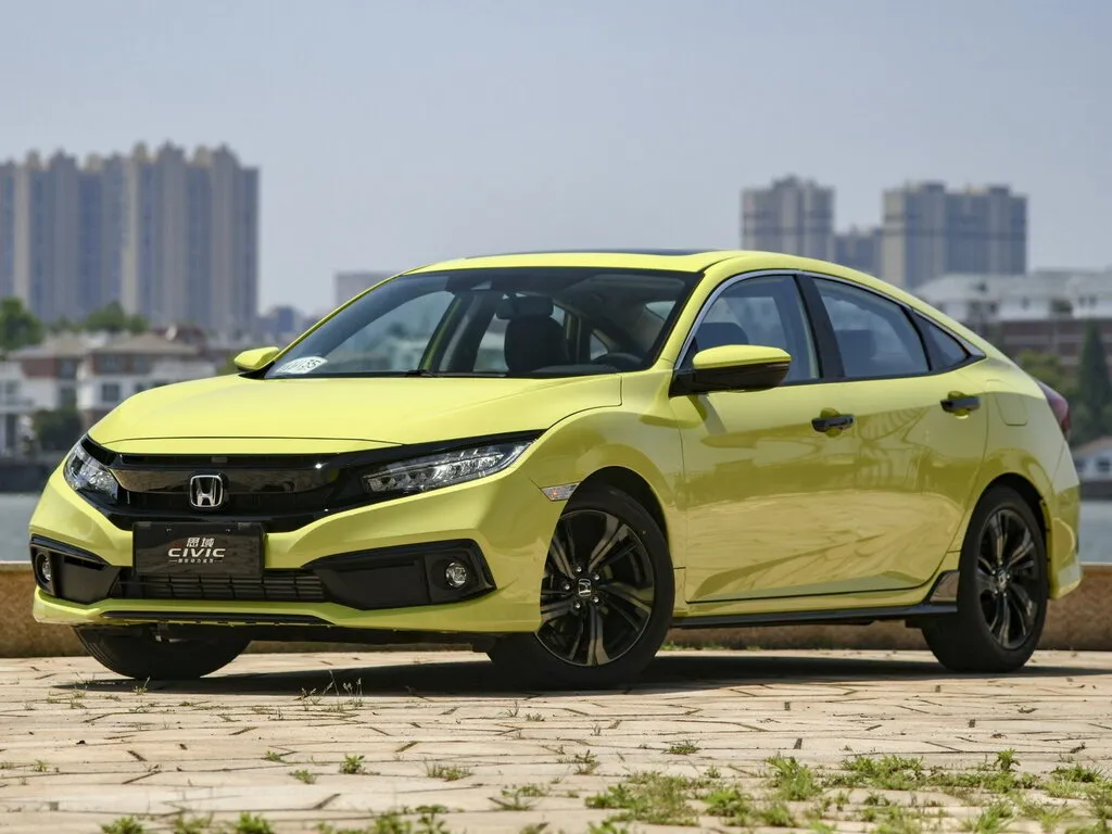 Honda Civic рестайлинг 2018, седан, 10 поколение (08.2018 - 08.2021)