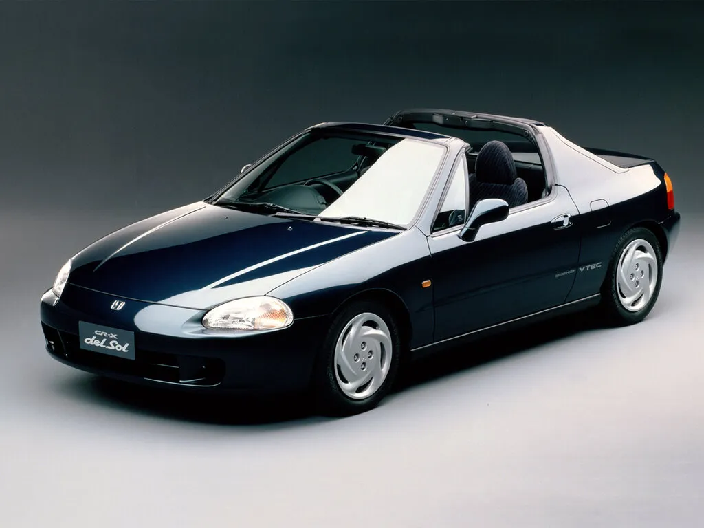 Honda CR-X del Sol рестайлинг 1995, открытый кузов, 1 поколение (10.1995 - 12.1998)