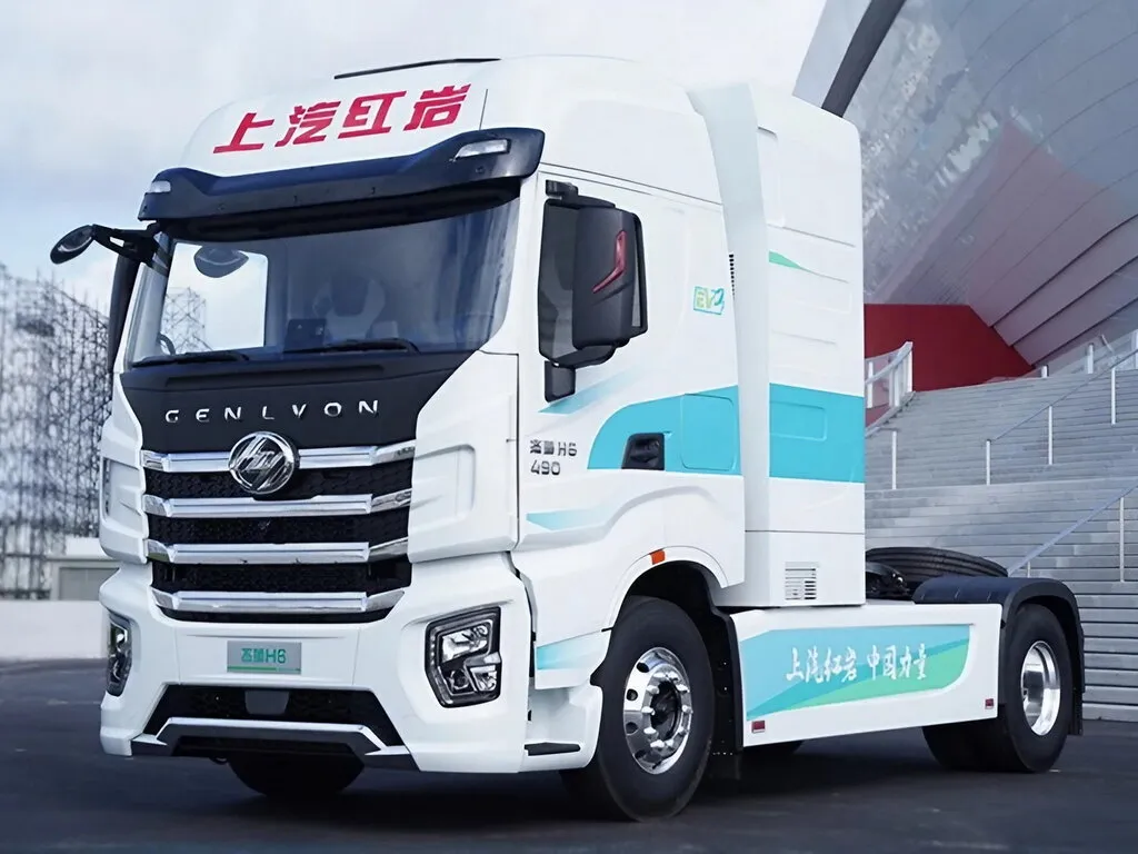 Hongyan BEV 2022, седельный тягач, 1 поколение (12.2022 - н.в.)