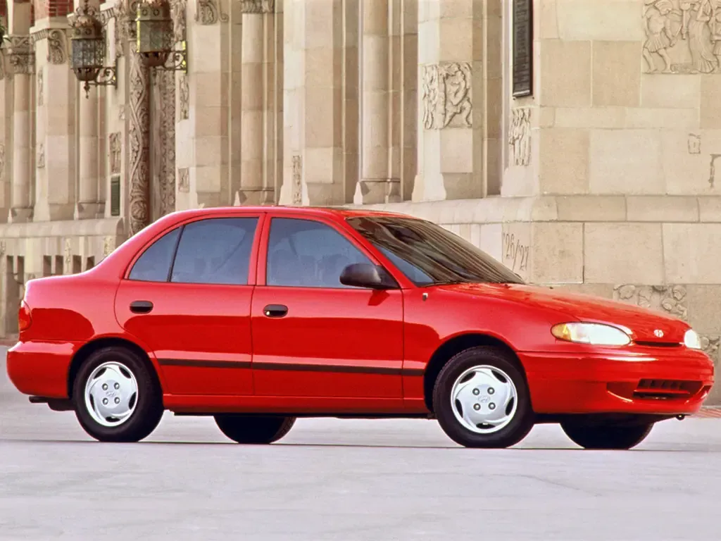 Hyundai Accent 1994, седан, 1 поколение, X3 (04.1994 - 01.1997)