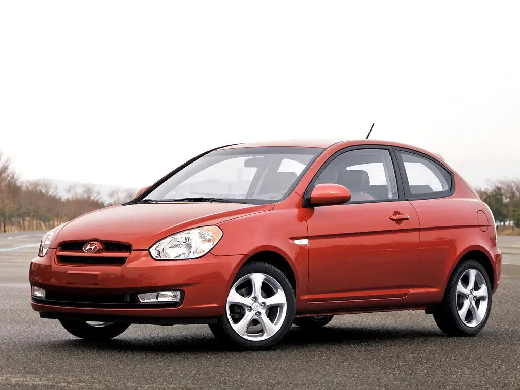 Hyundai Accent 2006, хэтчбек 3 дв., 3 поколение, MC (03.2006 - 04.2007)