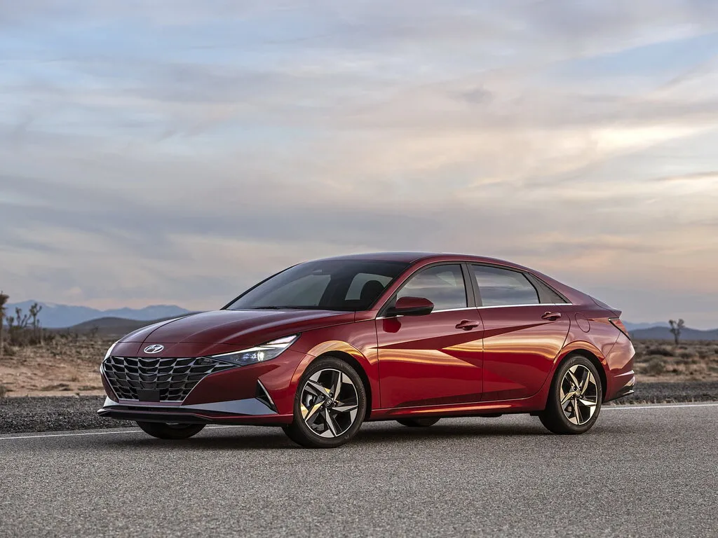 Hyundai Avante 2020, седан, 7 поколение, CN7 (04.2020 - 03.2023)