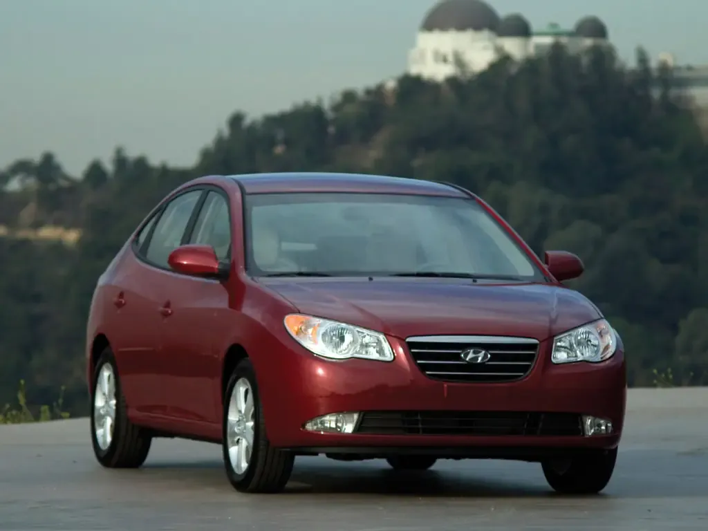 Hyundai Elantra 2007, седан, 4 поколение, HD (04.2007 - 10.2010)
