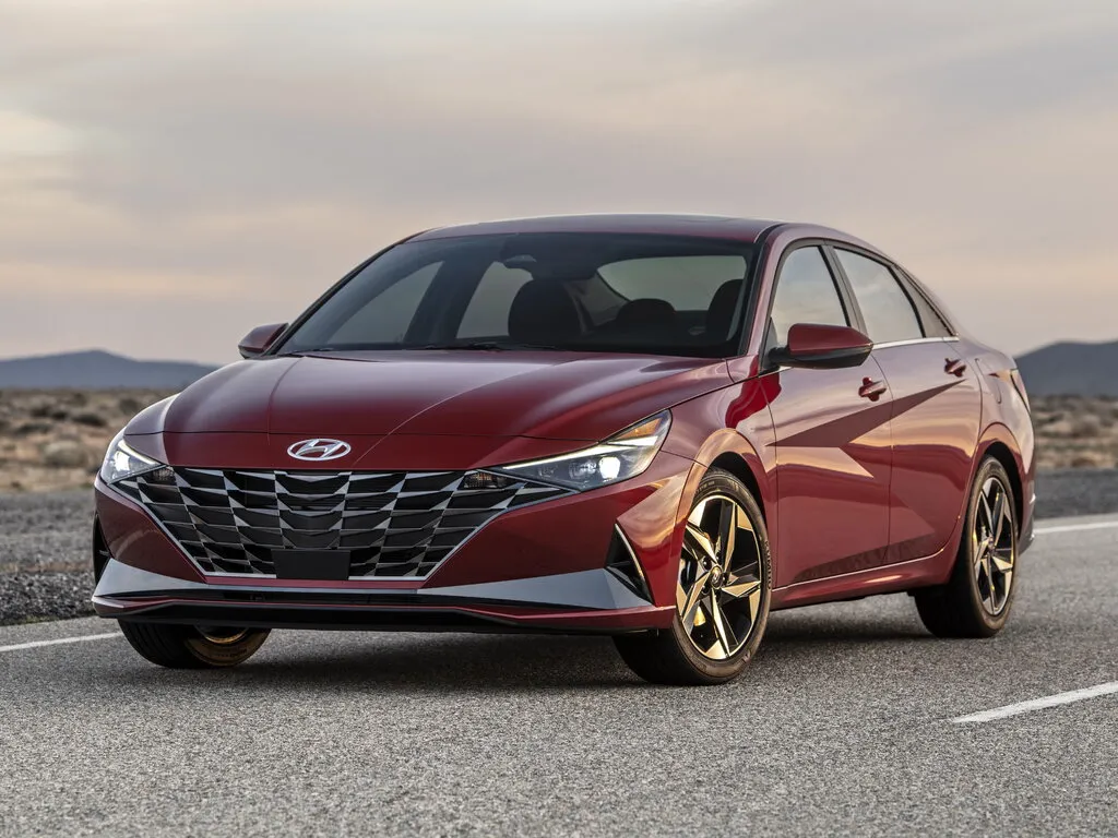Hyundai Elantra 2020, седан, 7 поколение (10.2020 - 12.2022)