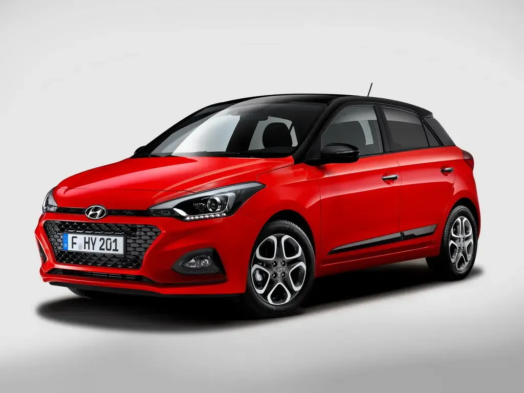 Hyundai i20 рестайлинг 2018, хэтчбек 5 дв., 2 поколение, GB (06.2018 - 03.2020)
