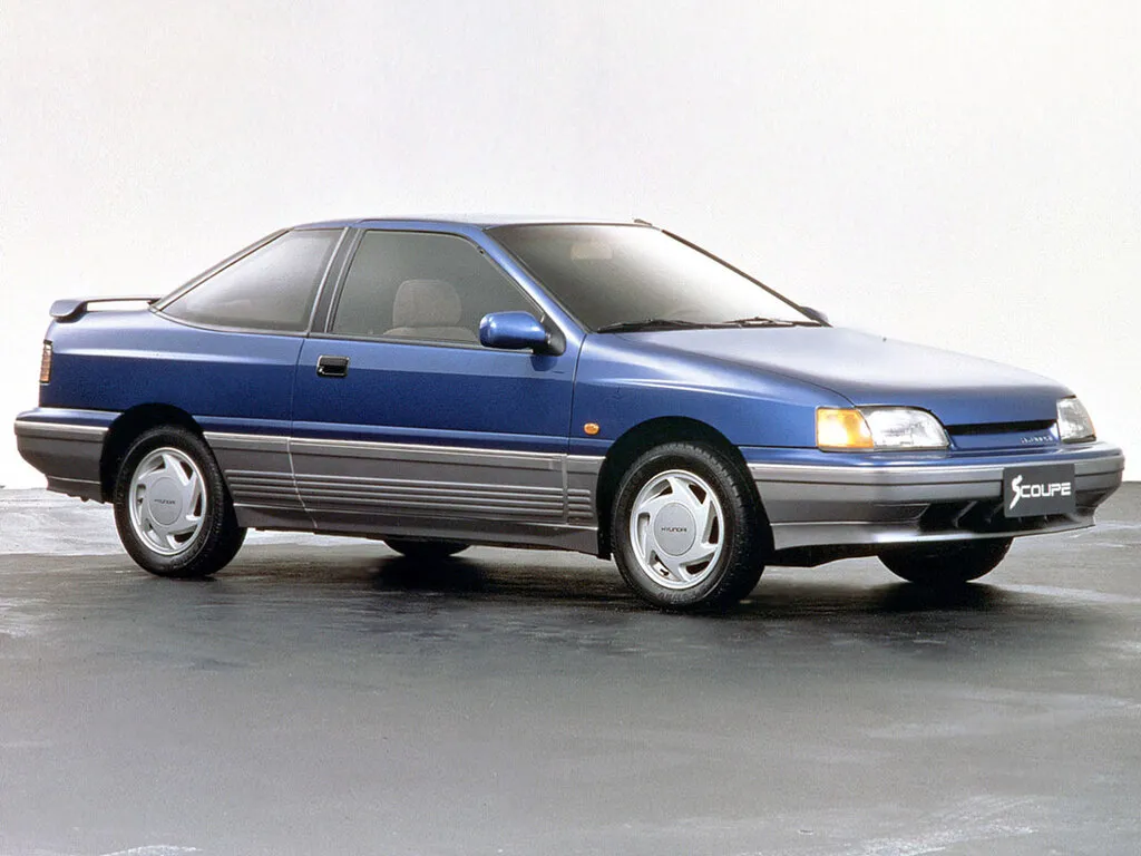 Hyundai S Coupe 1989, купе, 1 поколение (06.1989 - 09.1992)