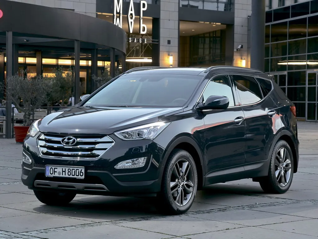 Hyundai Santa Fe 2012, джип/suv 5 дв., 3 поколение, DM (05.2012 - 06.2015)