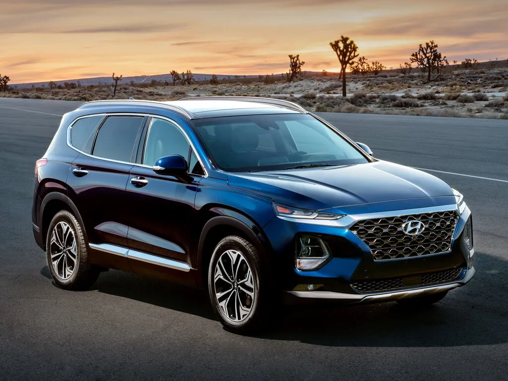 Hyundai Santa Fe 2018, джип/suv 5 дв., 4 поколение, TM (02.2018 - 10.2020)