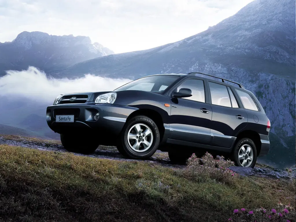Hyundai Santa Fe рестайлинг 2004, джип/suv 5 дв., 1 поколение, SM (08.2004 - 03.2006)