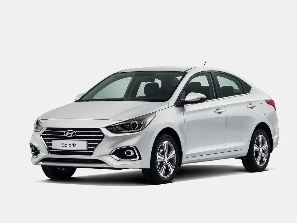 Hyundai Solaris 2017, седан, 2 поколение (02.2017 - 08.2020)