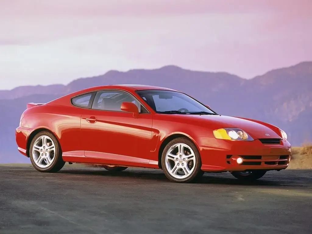 Hyundai Tiburon 2002, купе, 2 поколение, GK (11.2002 - 02.2005)