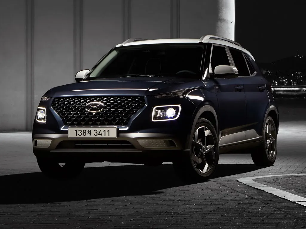 Hyundai Venue рестайлинг 2022, джип/suv 5 дв., 1 поколение, QX1 (10.2022 - н.в.)