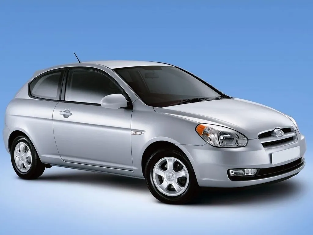 Hyundai Verna 2005, хэтчбек 3 дв., 2 поколение, MC (09.2005 - 06.2009)