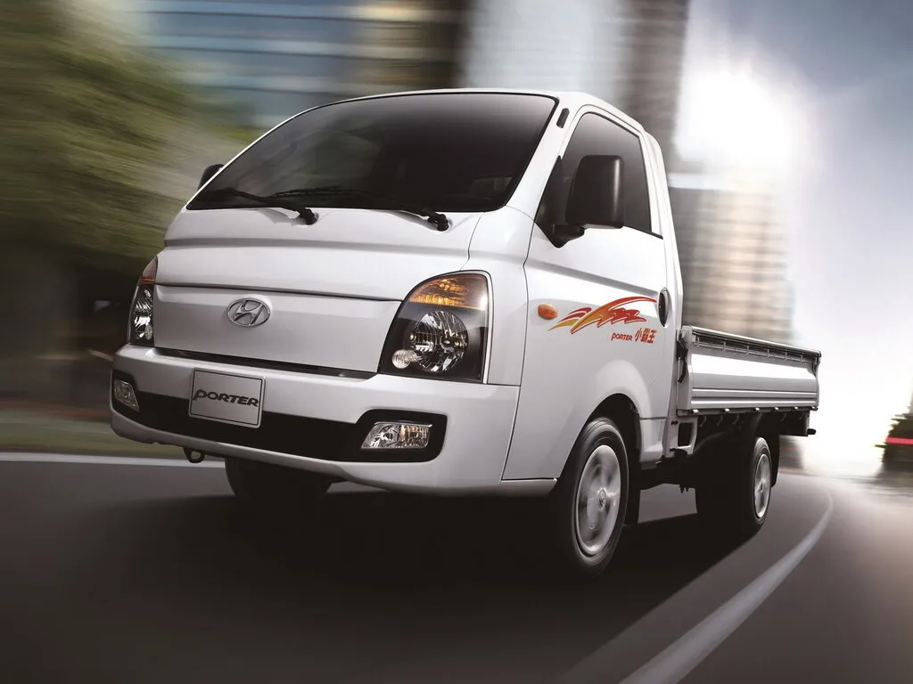 Hyundai Porter 2004, бортовой грузовик, 2 поколение, HR (01.2004 - н.в.)