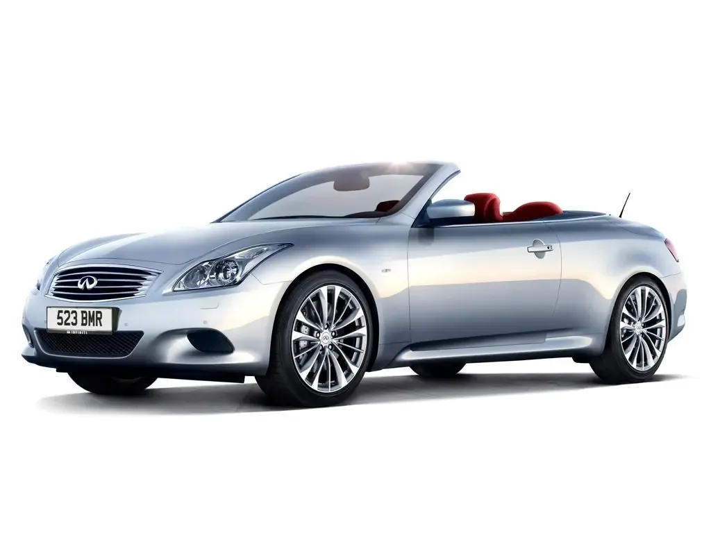 Infiniti G37 рестайлинг 2009, открытый кузов, 4 поколение (03.2009 - 04.2014)