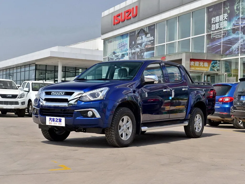 Isuzu D-MAX рестайлинг 2019, пикап, 2 поколение, RT50 (05.2019 - 05.2021)