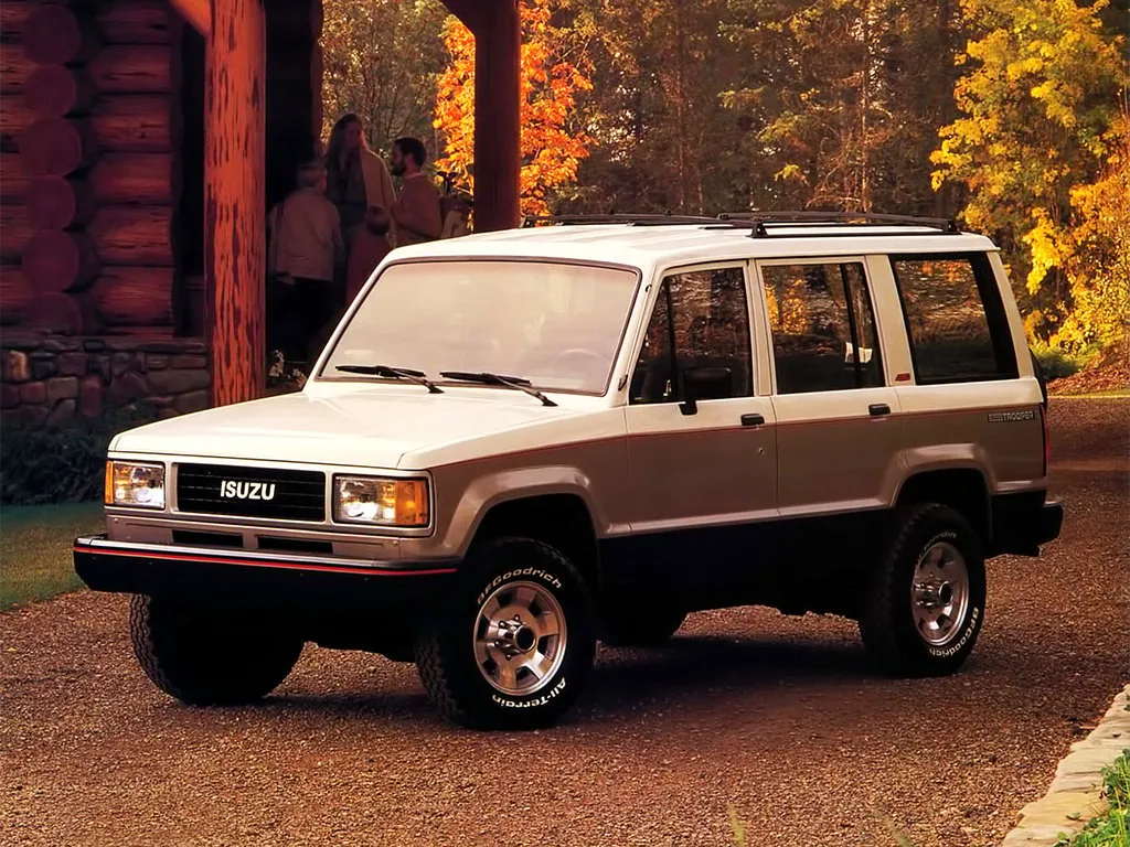 Isuzu Trooper рестайлинг 1987, джип/suv 5 дв., 1 поколение (01.1987 - 12.1991)