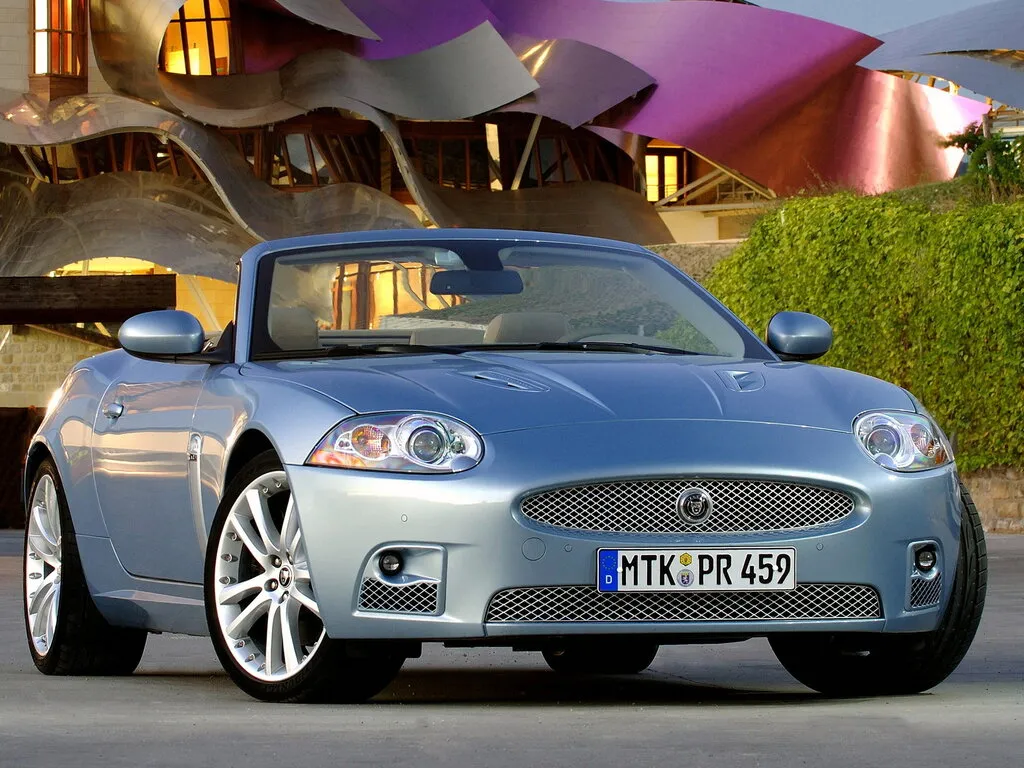 Jaguar XK 2006, открытый кузов, 2 поколение, X150 (01.2006 - 01.2009)