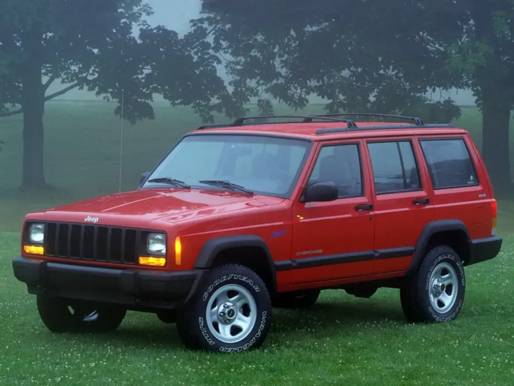 Jeep Cherokee рестайлинг 1997, джип/suv 5 дв., 2 поколение, XJ (07.1997 - 08.2001)