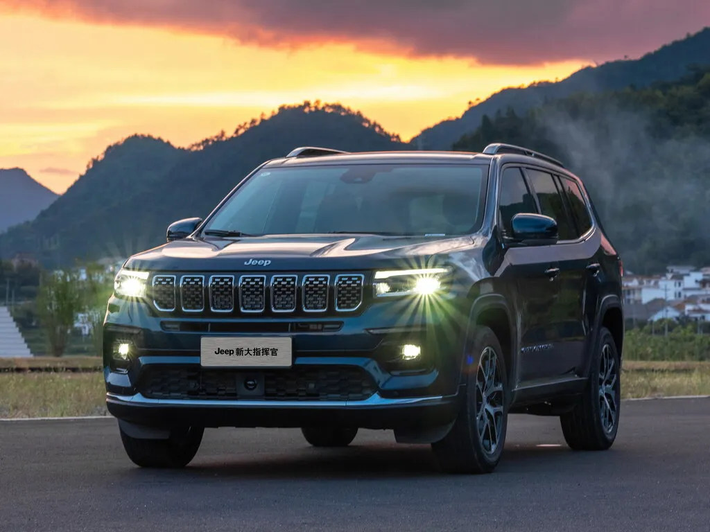 Jeep Grand Commander рестайлинг 2021, джип/suv 5 дв., 1 поколение, K8 (09.2021 - 11.2022)