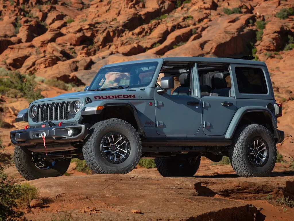 Jeep Wrangler рестайлинг 2023, джип/suv 5 дв., 4 поколение, JL (04.2023 - н.в.)