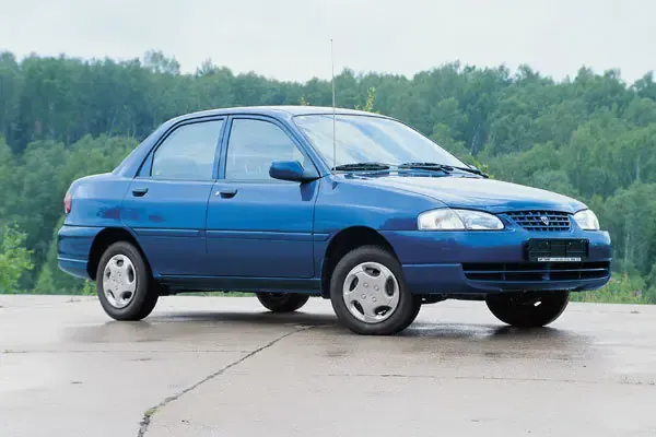 Kia Avella 1995, седан, 1 поколение (09.1995 - 02.2003)