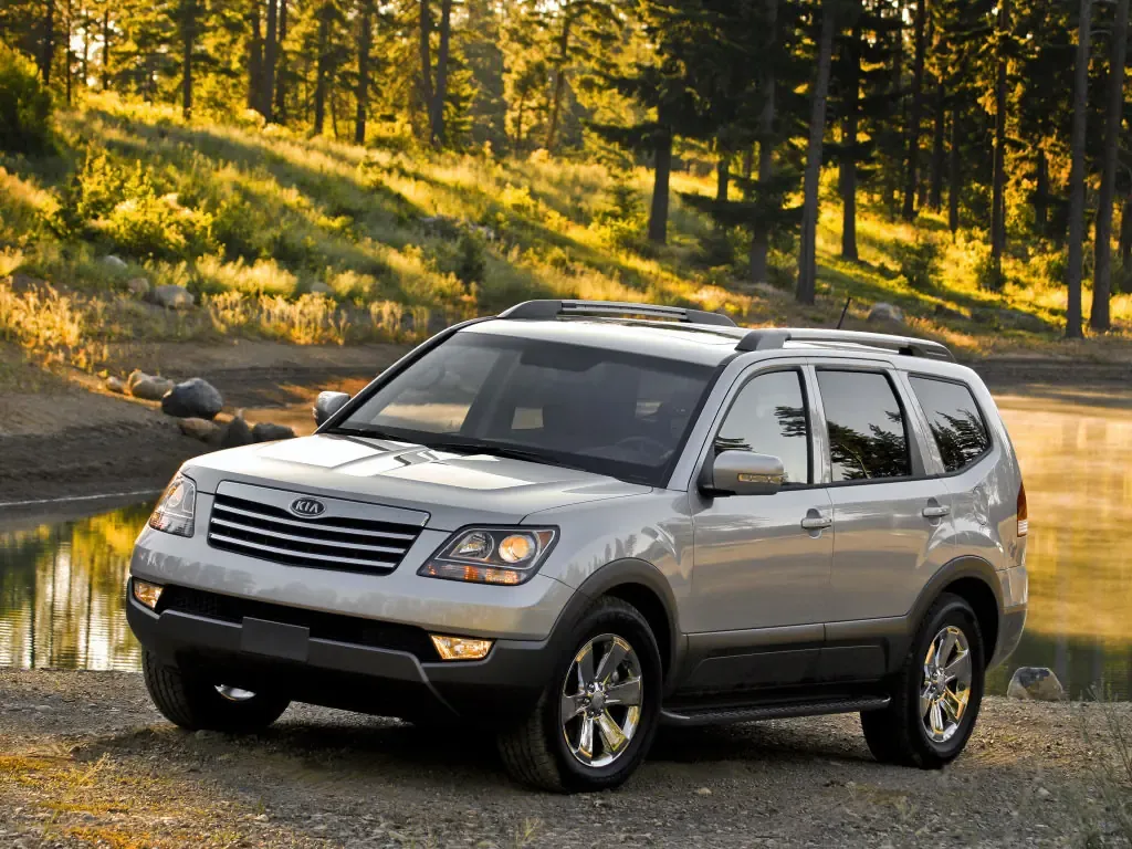 Kia Borrego 2008, джип/suv 5 дв., 1 поколение, HM (03.2008 - 09.2011)