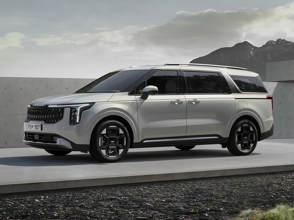 Kia Carnival рестайлинг 2023, минивэн, 4 поколение, KA4 (10.2023 - н.в.)